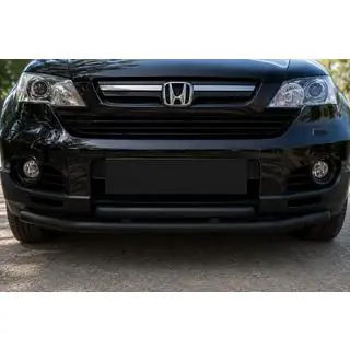 Front Bumper Guard ST014 Black (Stainless Steel)
