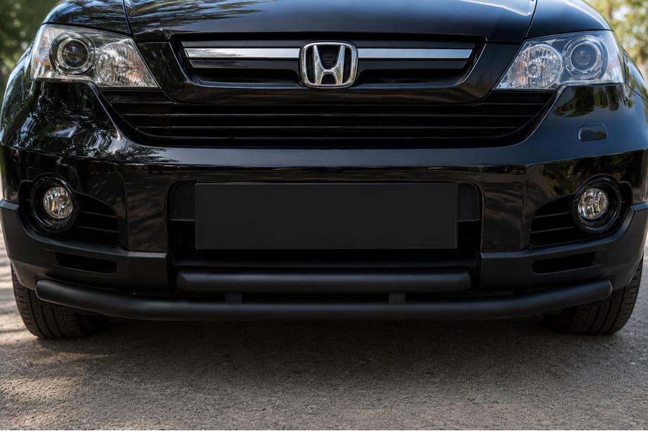 Honda CRV 2007-2011 Front Bumper Guard ST014 Black (Stainless Steel) Image