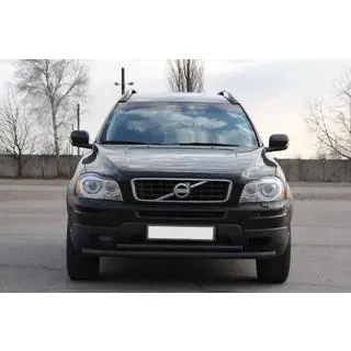 Front bull bar ST014 Black (stainless steel) photo 1