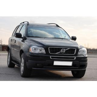 Front bull bar ST014 Black (stainless steel) Volvo XC90 2002-2014 photo 3