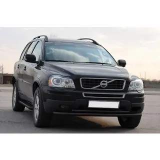 Front bull bar ST014 Black (stainless steel) photo 3
