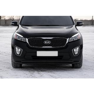 Front bull bar ST014 60/42 mm Black (stainless steel) photo 4