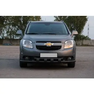 Front bull bar ST015 Black (stainless steel) photo 2