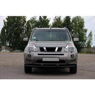 Front bull bar ST015/2 Black (stainless steel) photo 3