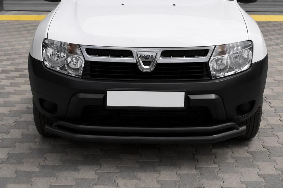 Dacia Duster 2008-2018 Bull bar ST017 Black (stainless steel) Photo 3