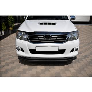 Bull bar ST017 Black (stainless steel) Toyota Hilux 2006-2015 photo 1