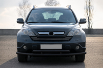 Honda CRV 2007-2011 Front bull bar ST018 Black (stainless steel) photo 1