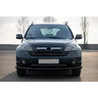 Front bull bar ST018 Black (stainless steel) photo 1