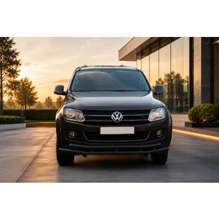 Front bull bar ST018-2 Black (stainless steel) photo 1
