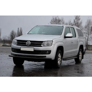 Front bull bar ST018-2 Black (stainless steel) photo 4