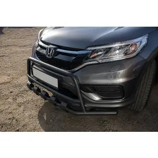 Front bull bar WT003-ST-V2 Black (stainless steel) photo 2