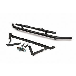 Front double tube bull bar 60/48 mm Black (stainless steel) photo 2