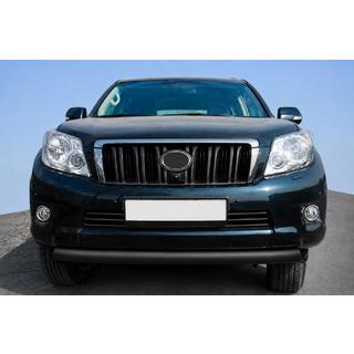 Front nudge bar ST008 Black (stainless steel) Toyota Land Cruiser Prado 120 2002-2009