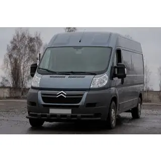 Front bull bar ST015 Black (stainless steel) photo 2
