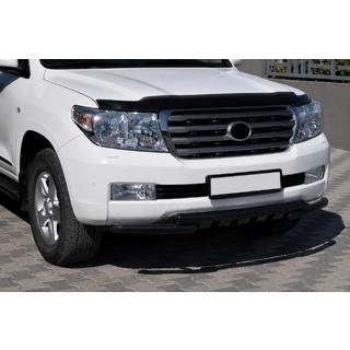 Front bull bar ST015 Black (stainless steel) Toyota Land Cruiser 200 2007-2021 photo 1