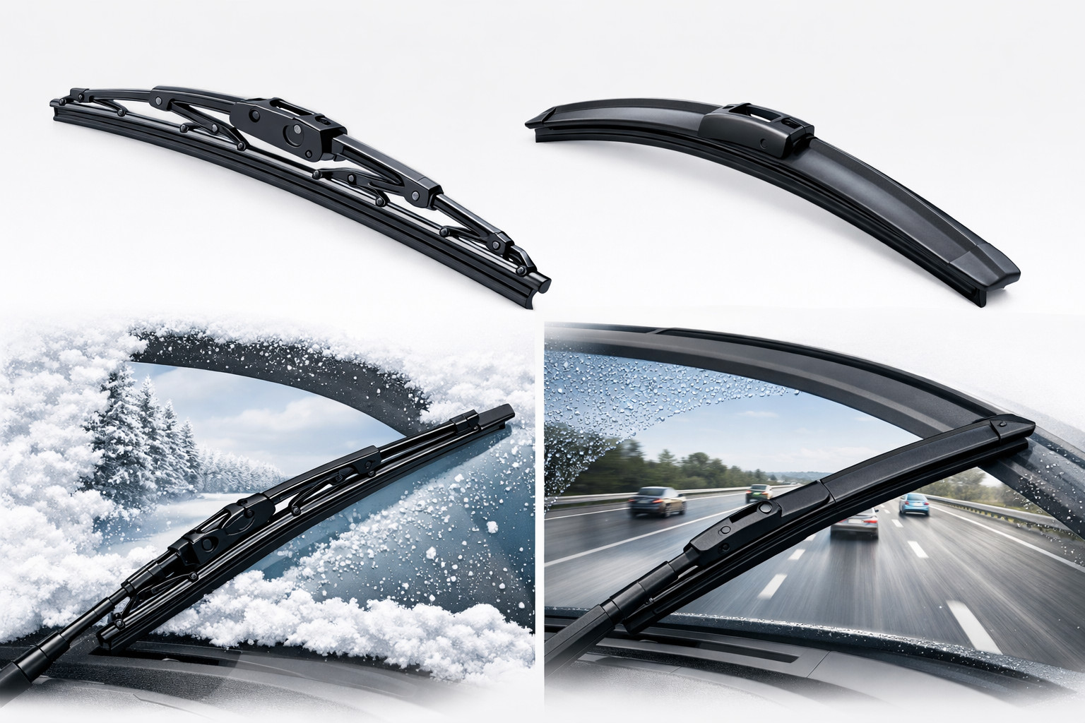 Framed vs frameless wiper blades: What’s better for winter and highways?