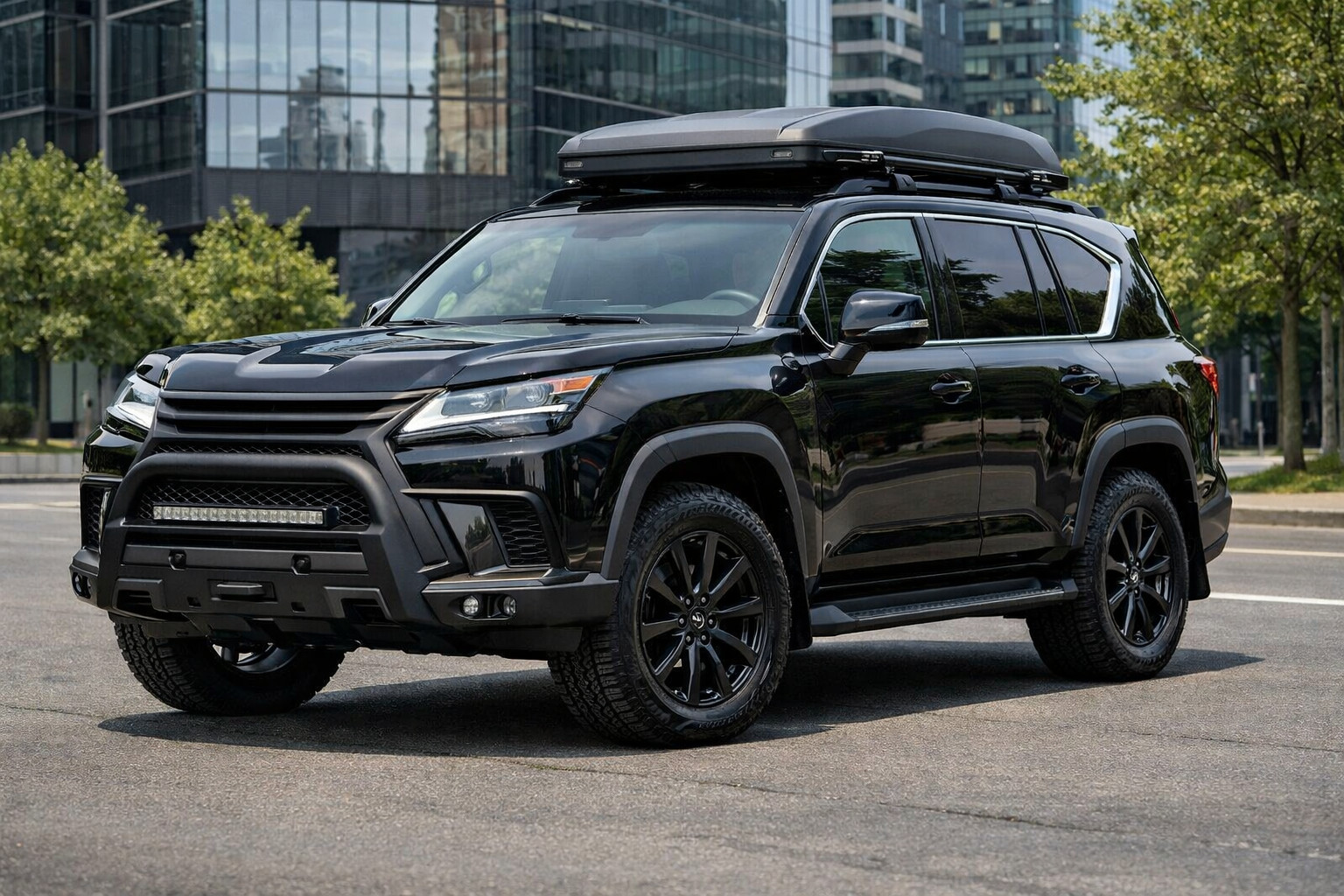 What to fit on a Lexus LX 500d/600 for the city, tastefully