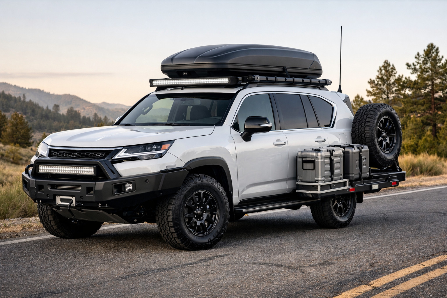 Practical Lexus LX 500d/600 upgrade for highway and travel