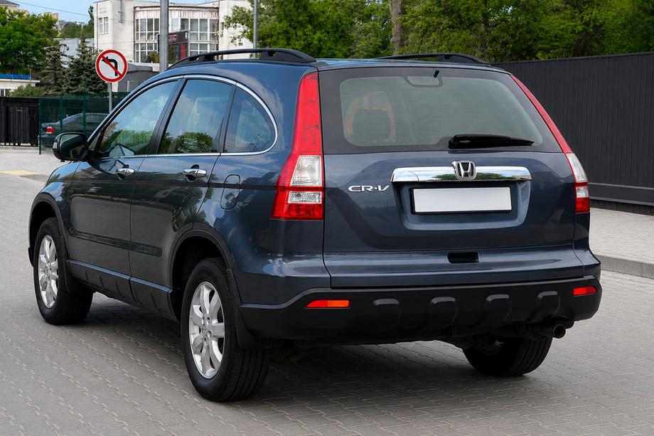 Honda CRV 2007-2011 Black roof rails (OEM) Image