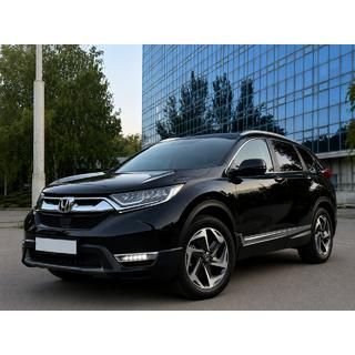 Integrated roof rails grey OEM (ABS plastic, adhesive installation) Honda CRV 2017-2022 photo 1