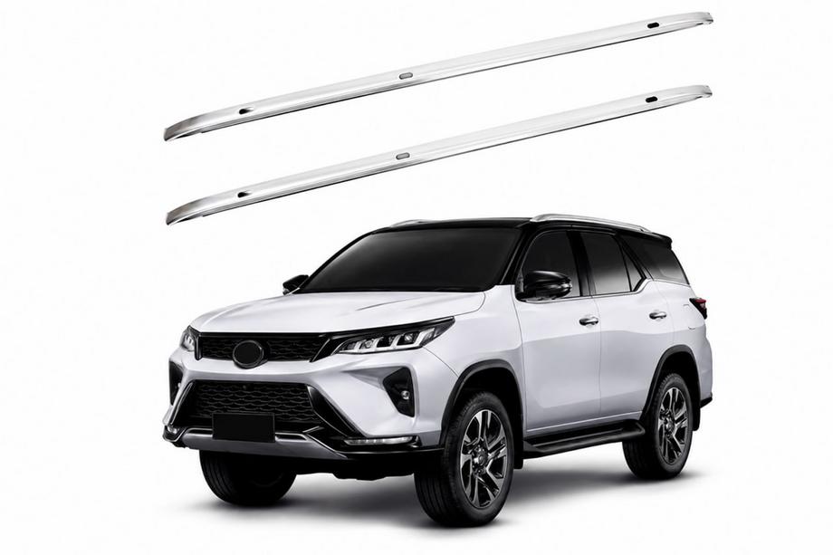 Toyota 4Runner 2009-2024 OEM Grey Roof Rails (2012-2015, Aluminum) Image
