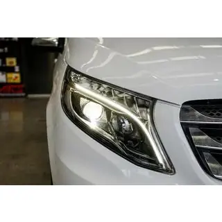 V-class design LED headlights (for V-class, 2 pcs) Mercedes Vito/V-class W447 2014- photo 1