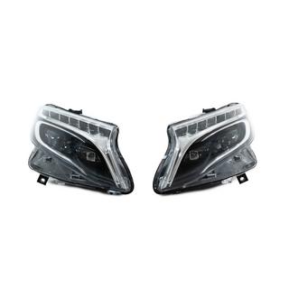 V-class design LED headlights (for V-class, 2 pcs) photo 3