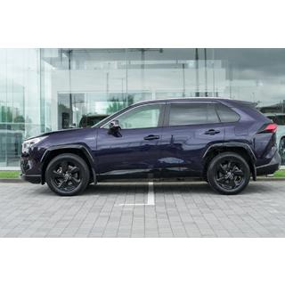 Integrated roof rails, grey OEM (ABS plastic, adhesive mounting) Toyota Rav 4 2019–2025 photo 2