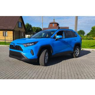 Integrated roof rails black OEM (ABS plastic) Toyota Rav 4 2019–2025 photo 2