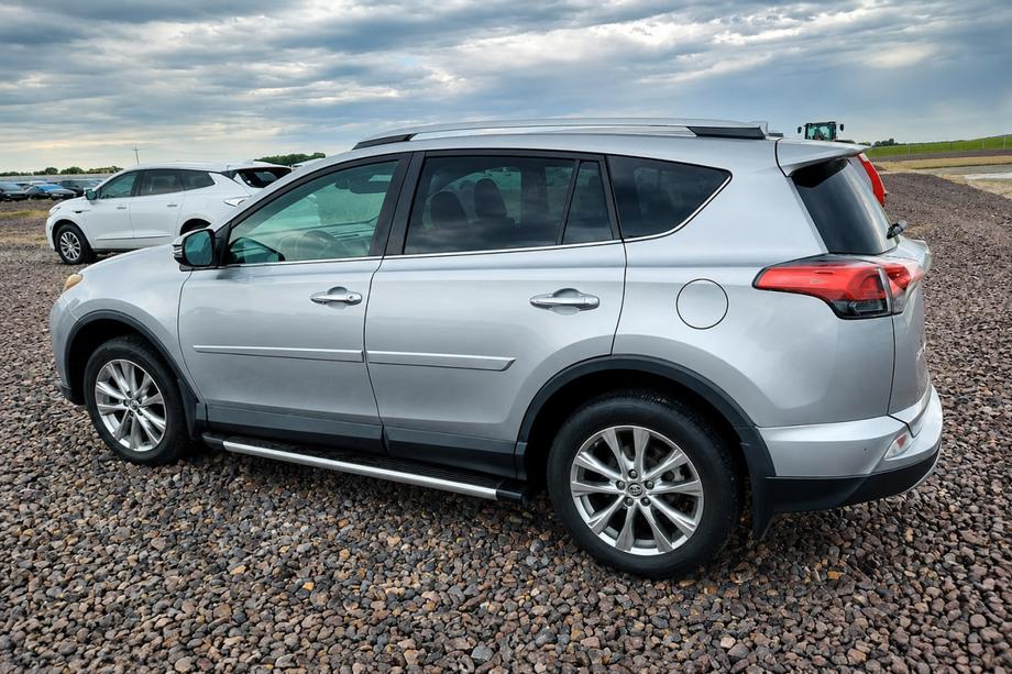 Toyota Rav 4 2019–2025 OEM Gray Roof Rails (Aluminum) Photo 1