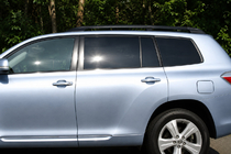 Toyota Highlander 2008-2013 Roof rails black OEM (Aluminum) photo 1