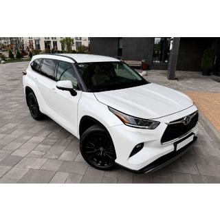 OEM black roof rails (ABS plastic) Toyota Highlander 2019-