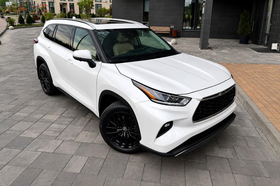 Toyota Highlander 2019- OEM Grey Roof Rails (ABS Plastic) Photo 1