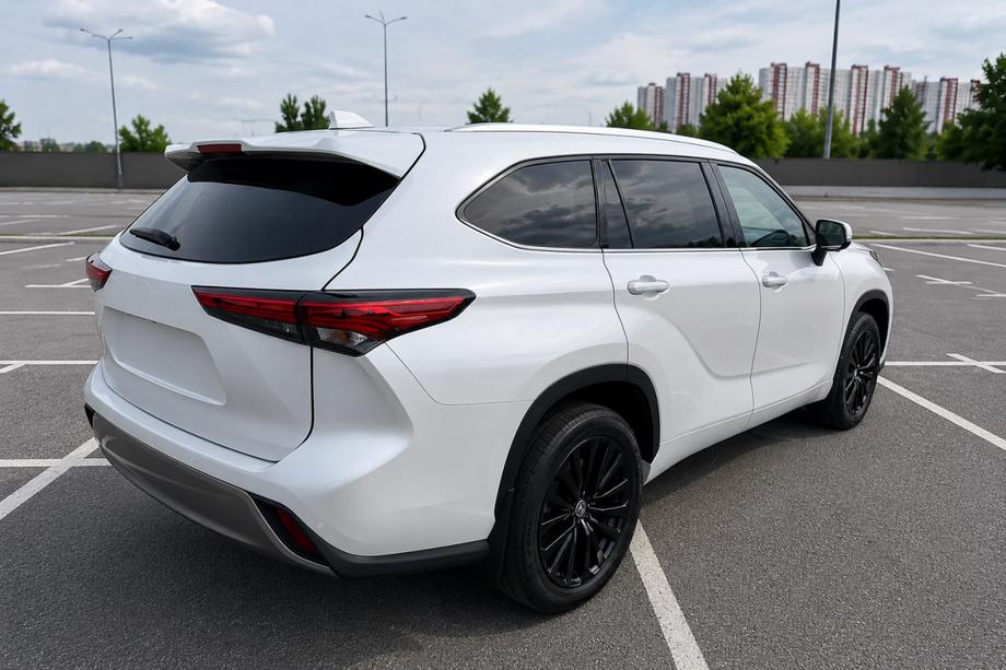Toyota Highlander 2019- OEM Grey Roof Rails (ABS Plastic) Photo 2