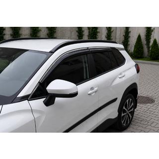 Integrated roof rails black OEM (ABS plastic, adhesive installation) Toyota Corolla Cross 2020- photo 4