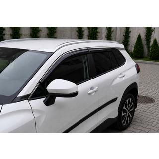 Integrated roof rails grey OEM (ABS plastic, adhesive installation) Toyota Corolla Cross 2020- photo 4