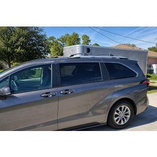 Integrated OEM Roof Rails, Grey (Aluminium) Toyota Sienna 2020- photo 2