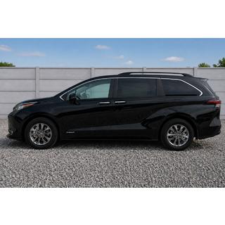 Integrated roof rails black OEM (Aluminum) Toyota Sienna 2020- photo 1