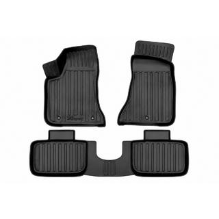 Rubber Floor Mats Stingray 3D (2WD, 4 pcs) Dodge Challenger 2008-2023