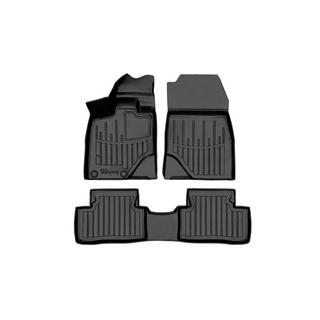Stingray 3D rubber floor mats (Electric, 3 pcs)