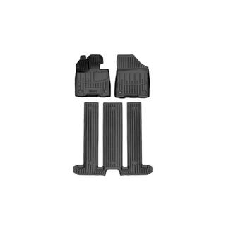 Stingray 3D Rubber Floor Mats (6 seats, 3 pcs) Toyota Sienna 2020-