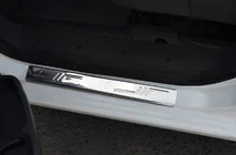 Peugeot Expert 2007-2016 Stainless Steel Door Sill Protectors (Omsa, 2 pcs) photo 5