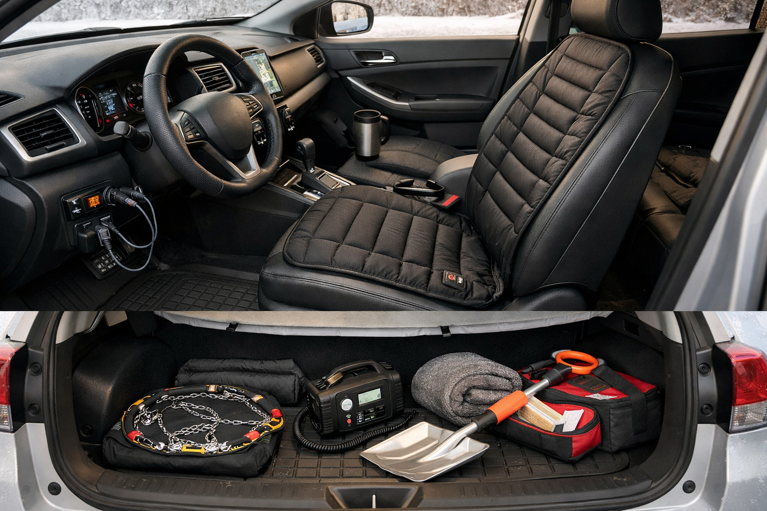 What to add to your car for winter trips without extra costs