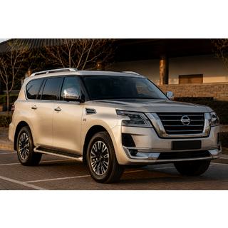 Grey roof rails (Aluminium) Nissan Patrol Y62 2010-2024
