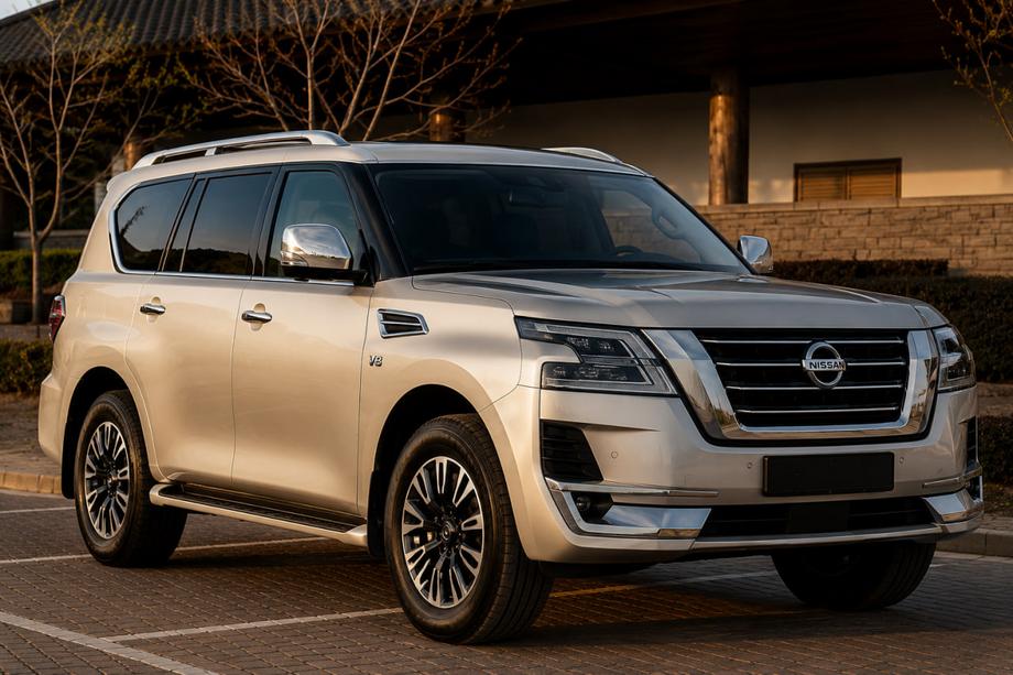 Nissan Armada 2016-2024 Grey roof rails (Aluminium) Photo 1