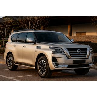 Black roof rails (Aluminium) Nissan Armada 2016-2024