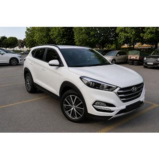 Integrated roof rails black OEM (ABS plastic, adhesive installation) Hyundai Tucson TL 2016-2021 photo 2