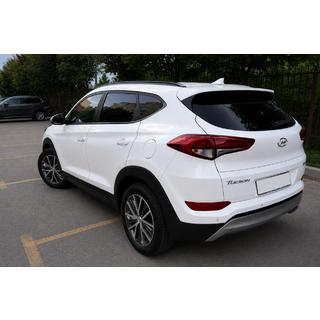 Integrated roof rails black OEM (ABS plastic, adhesive installation) Hyundai Tucson TL 2016-2021 photo 3