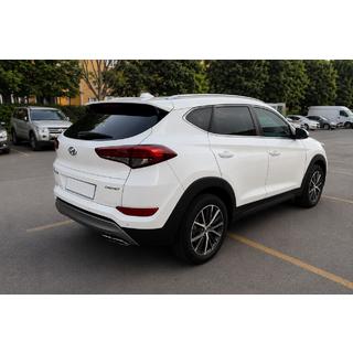 Integrated roof rails grey OEM (ABS plastic, adhesive installation) Hyundai Tucson TL 2016-2021 photo 1