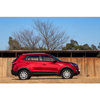 Integrated roof rails grey OEM (ABS plastic, adhesive installation) Hyundai Creta 2014-2020 photo 1